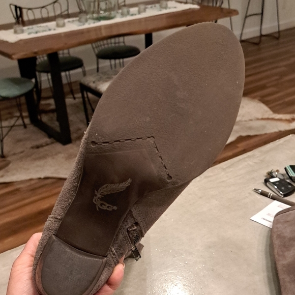 UGG Women's Gray Heeled Boots - Picture 6 of 14